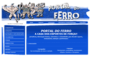 Desktop Screenshot of portaldoferro.com